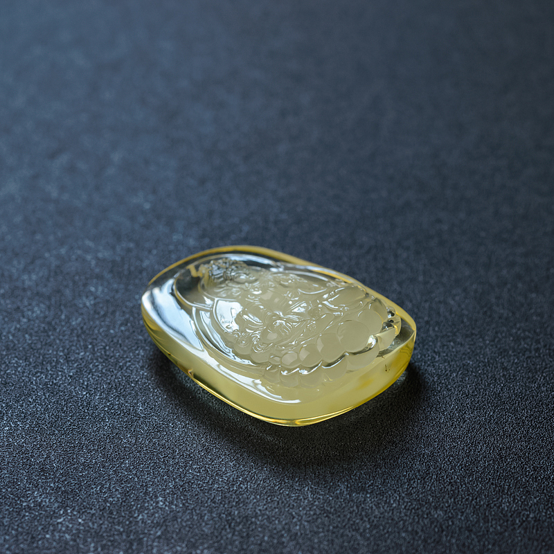 波罗的海金包蜜蜜蜡吊坠 - 红掌柜