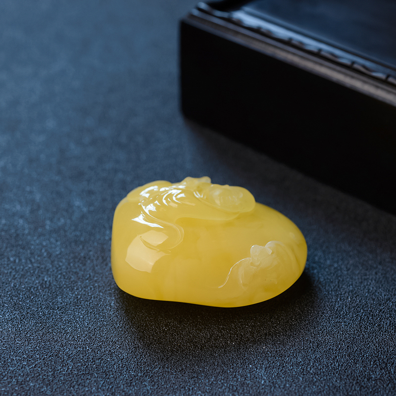 满蜜蜜蜡佛吊坠 - 红掌柜