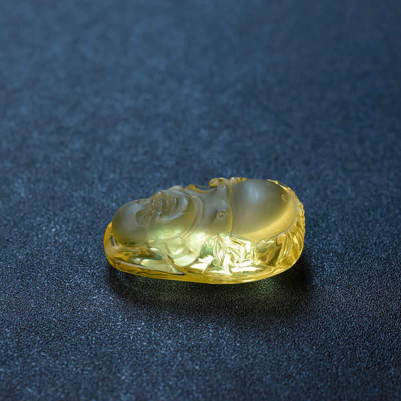 金珀佛吊坠 - 红掌柜