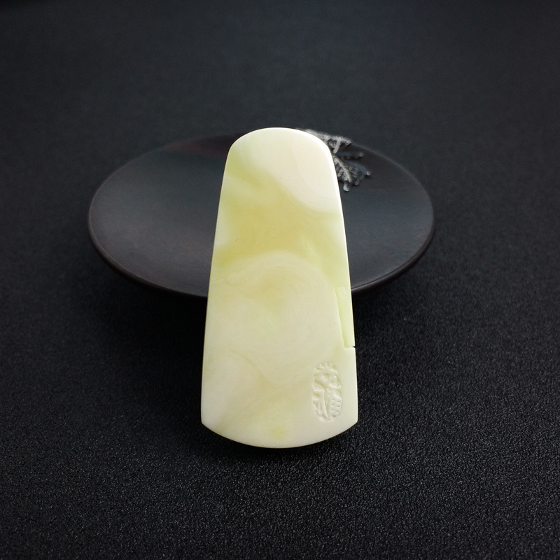 波罗的海天然白蜜蜜蜡吊坠-红掌柜