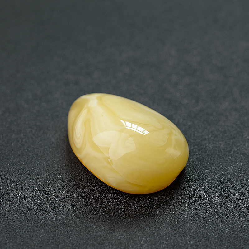 波罗的海天然带皮蜜蜡随形吊坠-红掌柜