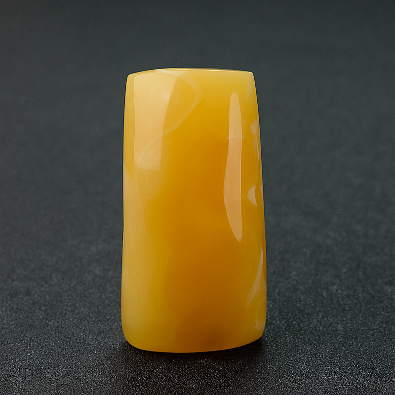 波罗的海天然鸡油黄蜜蜡无事牌吊坠-红掌柜