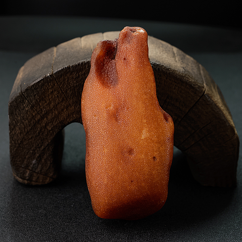 带皮蜜蜡原石 - 红掌柜