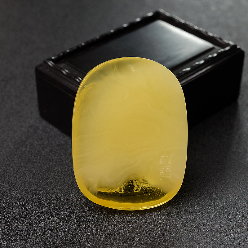 波罗的海天然蜜蜡其乐无穷吊坠-红掌柜