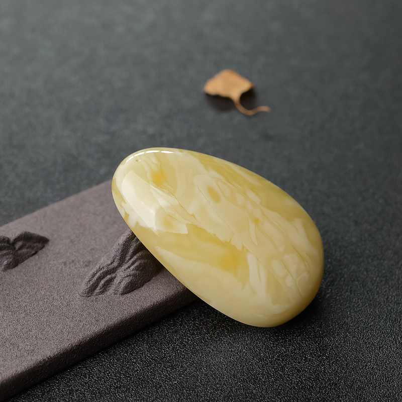 蜜蜡吊坠-红掌柜