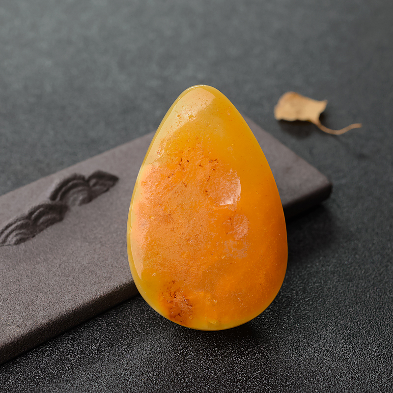 白花蜜随形吊坠-红掌柜