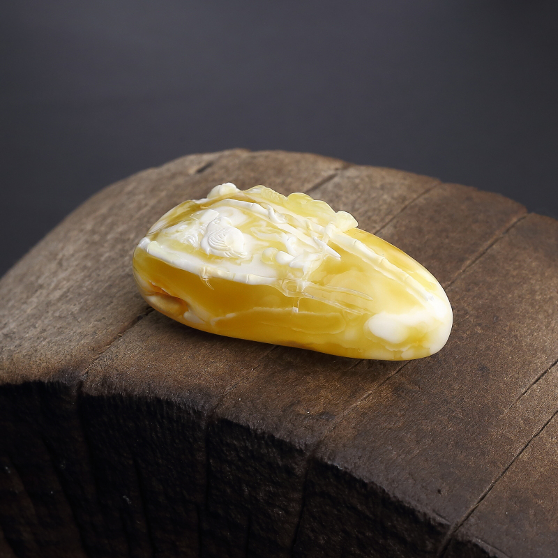 蜜蜡吊坠-红掌柜