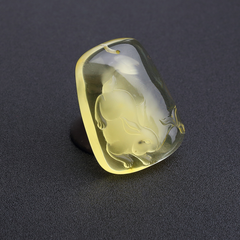 金绞蜜兔子吊坠-红掌柜