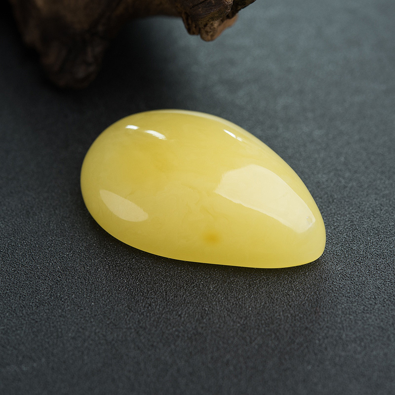 鸡油黄蜜蜡吊坠-红掌柜