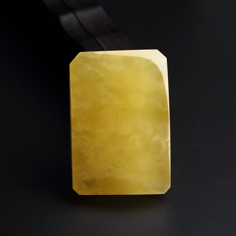 波罗的海天然蜜蜡无事牌吊坠-红掌柜