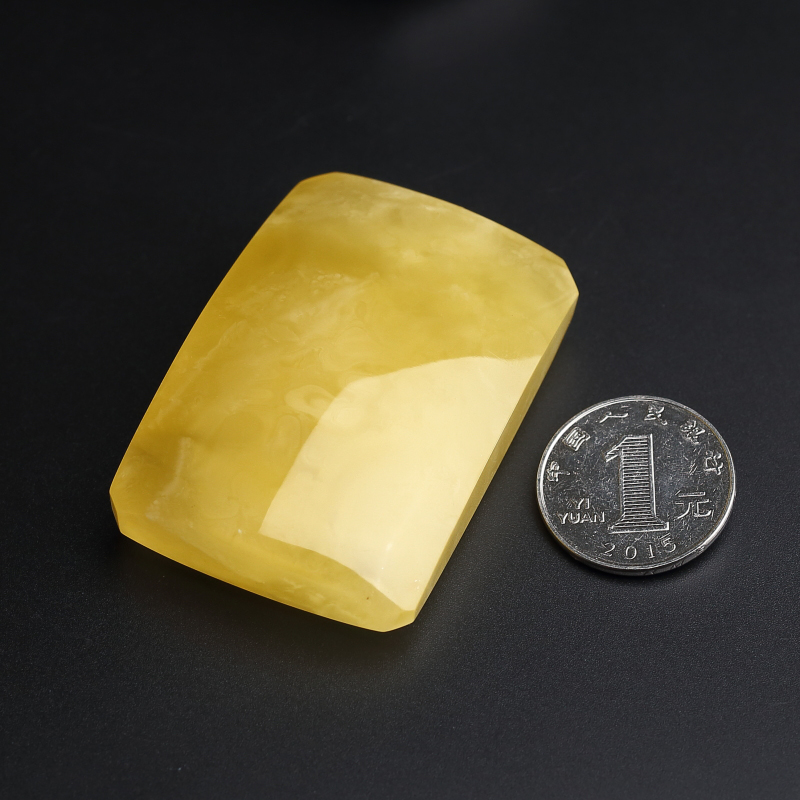 波罗的海蜜蜡无事牌吊坠-红掌柜