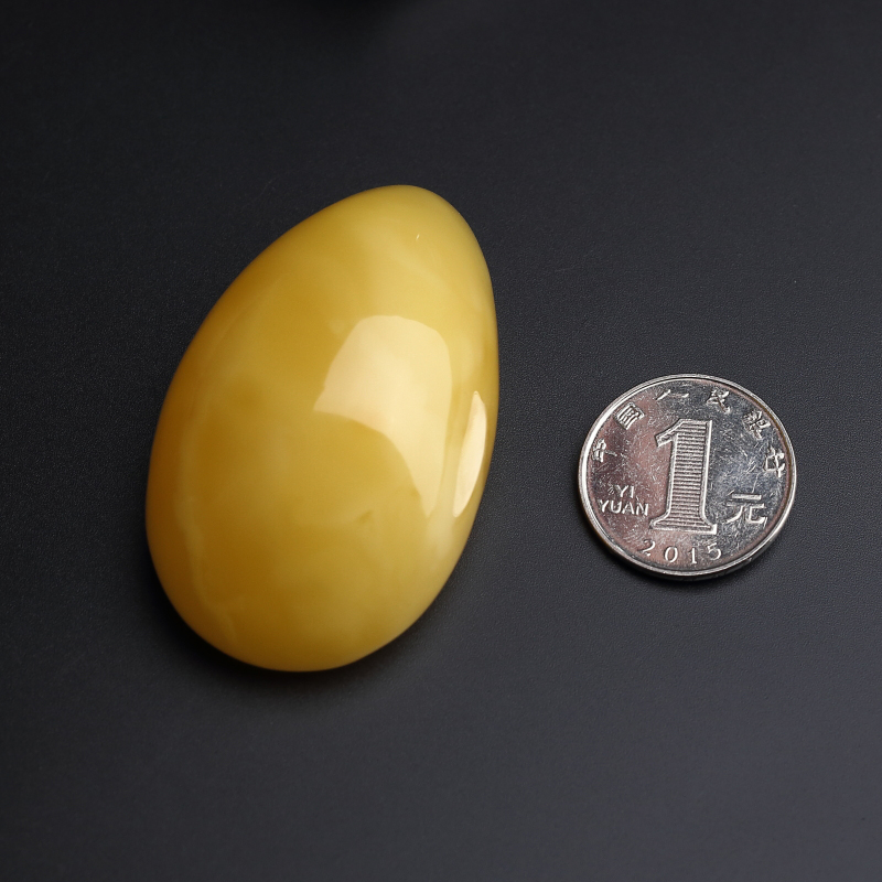 鸡油黄蜜蜡吊坠-红掌柜