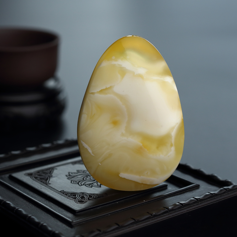 波罗的海蜜蜡随形吊坠 - 红掌柜