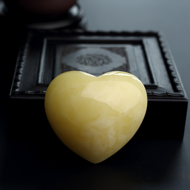 波罗的海天然白花蜜随形吊坠 - 红掌柜