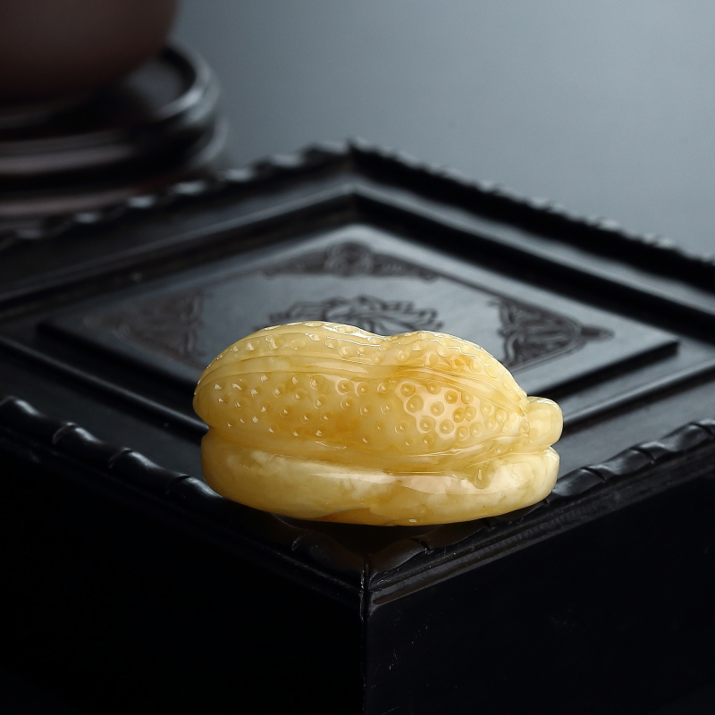 蜜蜡吊坠 - 红掌柜