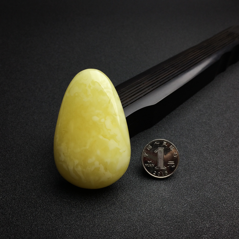 天然蜜蜡随形吊坠-红掌柜