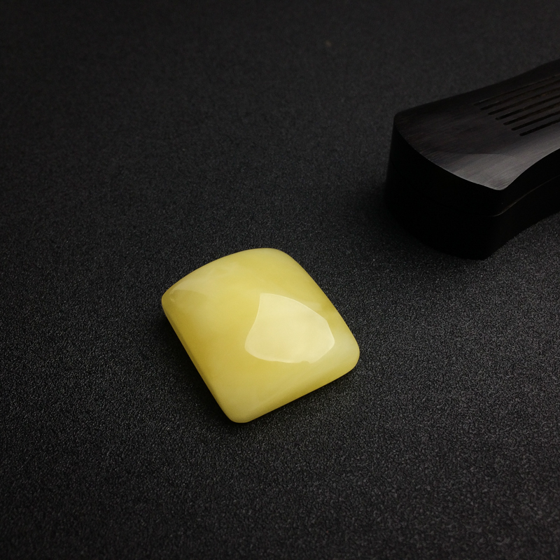 蜜蜡无事牌-红掌柜