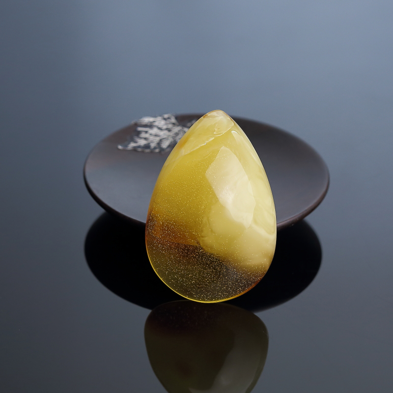 波罗的海天然金绞蜜鸡油黄蜜蜡随形吊坠 - 红掌柜