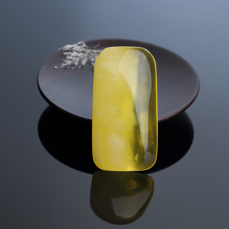 波罗的海天然金绞蜜鸡油黄蜜蜡无事牌吊坠 - 红掌柜