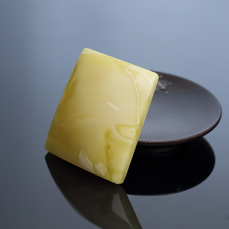 满蜜白花蜜蜜蜡无事牌吊坠 - 红掌柜