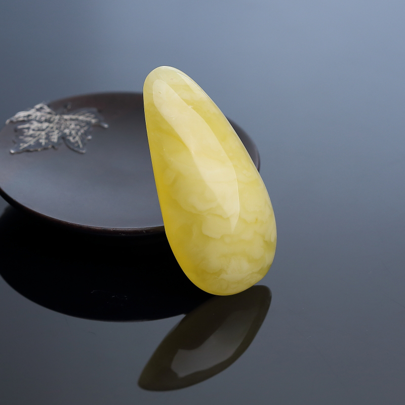 天然满蜜鸡油黄蜜蜡随形吊坠 - 红掌柜