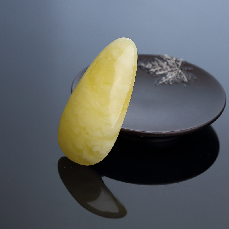 满蜜鸡油黄蜜蜡随形吊坠 - 红掌柜