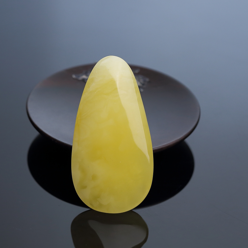 满蜜鸡油黄蜜蜡吊坠 - 红掌柜