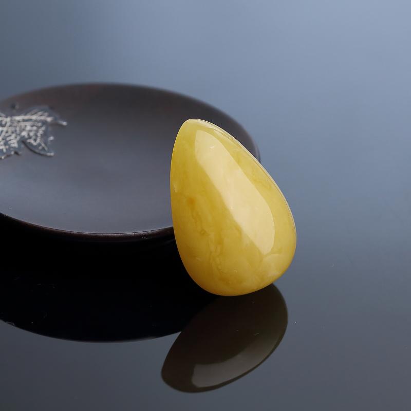 天然满蜜鸡油黄蜜蜡随形吊坠 - 红掌柜