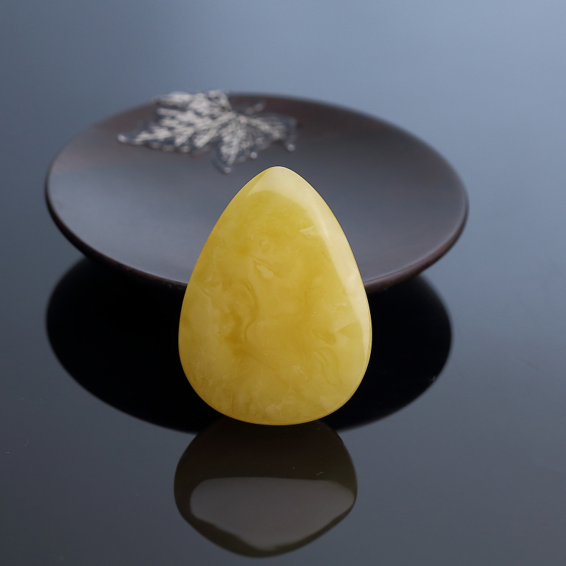 鸡油黄蜜蜡随形吊坠 - 红掌柜