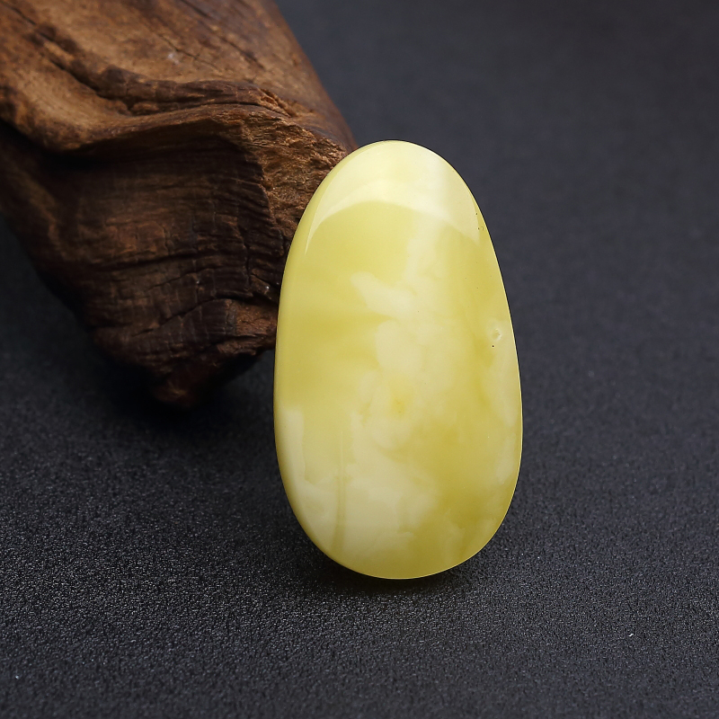 天然鸡油黄蜜蜡随形吊坠-红掌柜