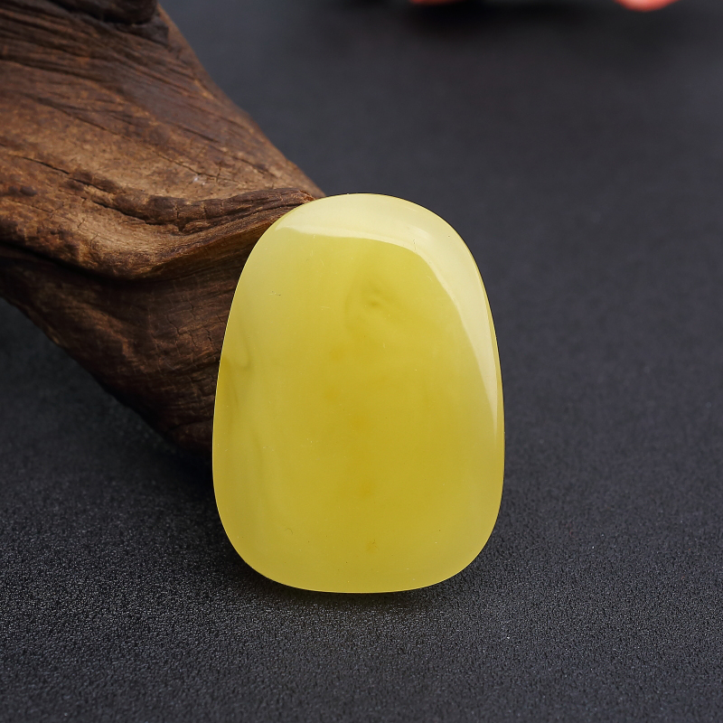 天然鸡油黄蜜蜡随形吊坠-红掌柜