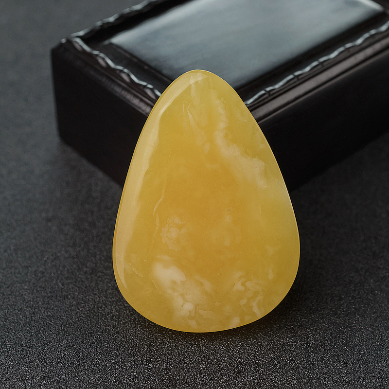 白花蜜蜡吊坠-红掌柜