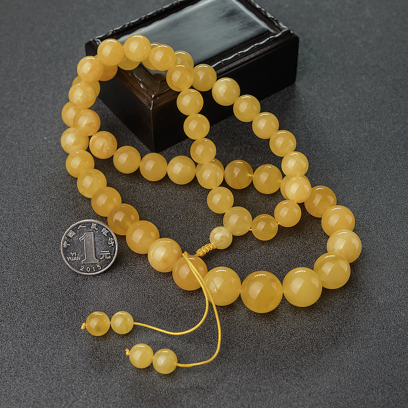 蜜蜡项链-红掌柜