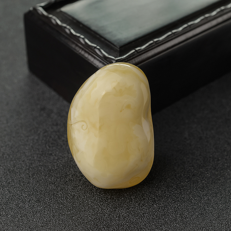 白花蜜蜡弥勒佛-红掌柜