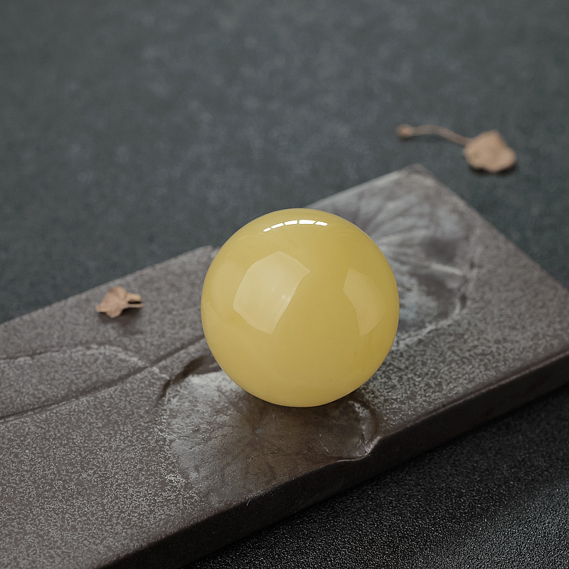 鸡油黄蜜蜡-红掌柜