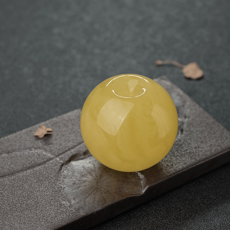 鸡油黄蜜蜡-红掌柜