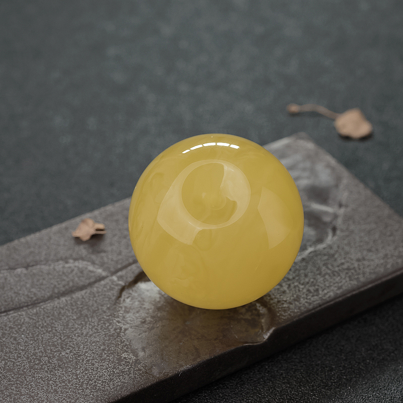 波罗的海蜜蜡苹果珠-红掌柜