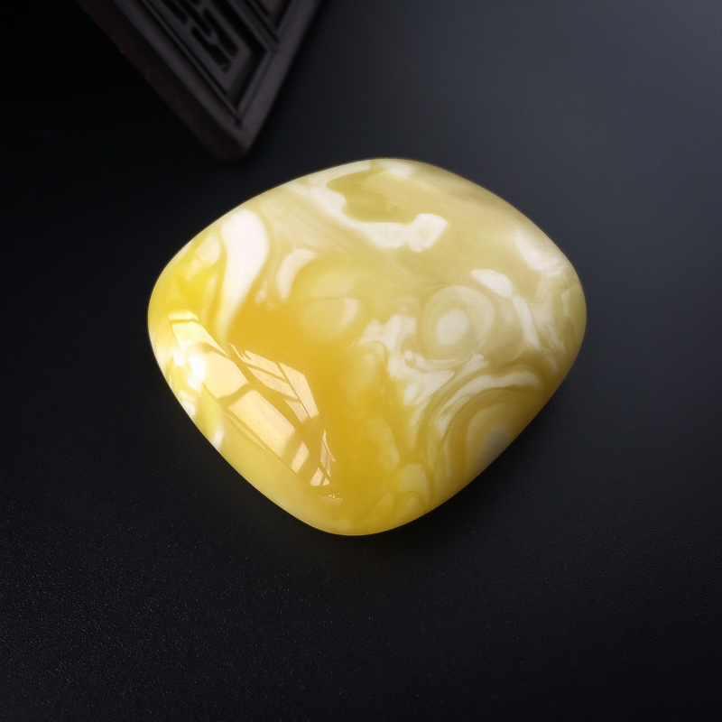 白花蜜无事牌吊坠-红掌柜