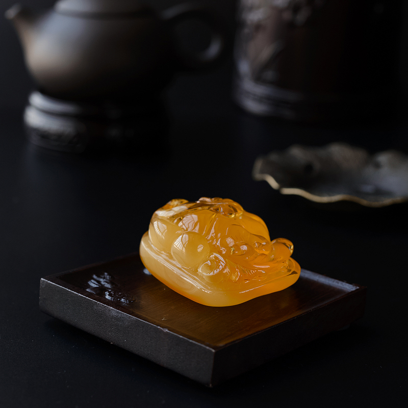 金包蜜南瓜吊坠-红掌柜