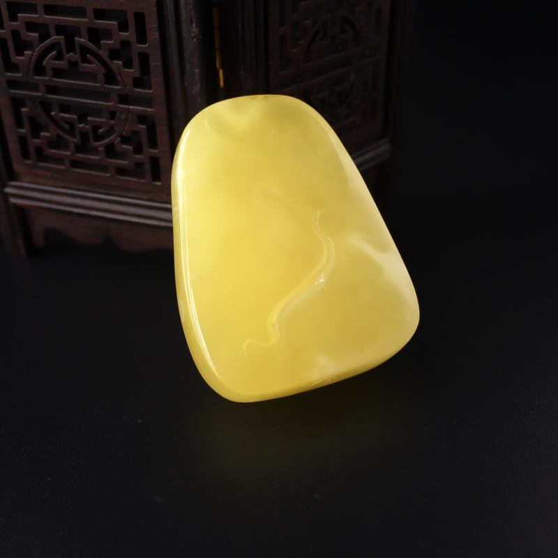 蜜蜡吊坠-红掌柜