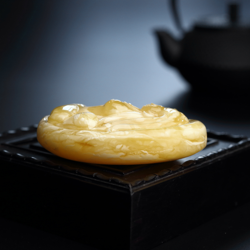 天然蜜蜡-红掌柜