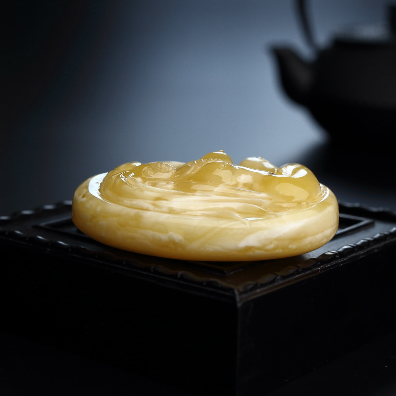 波罗的海蜜蜡挂件-红掌柜