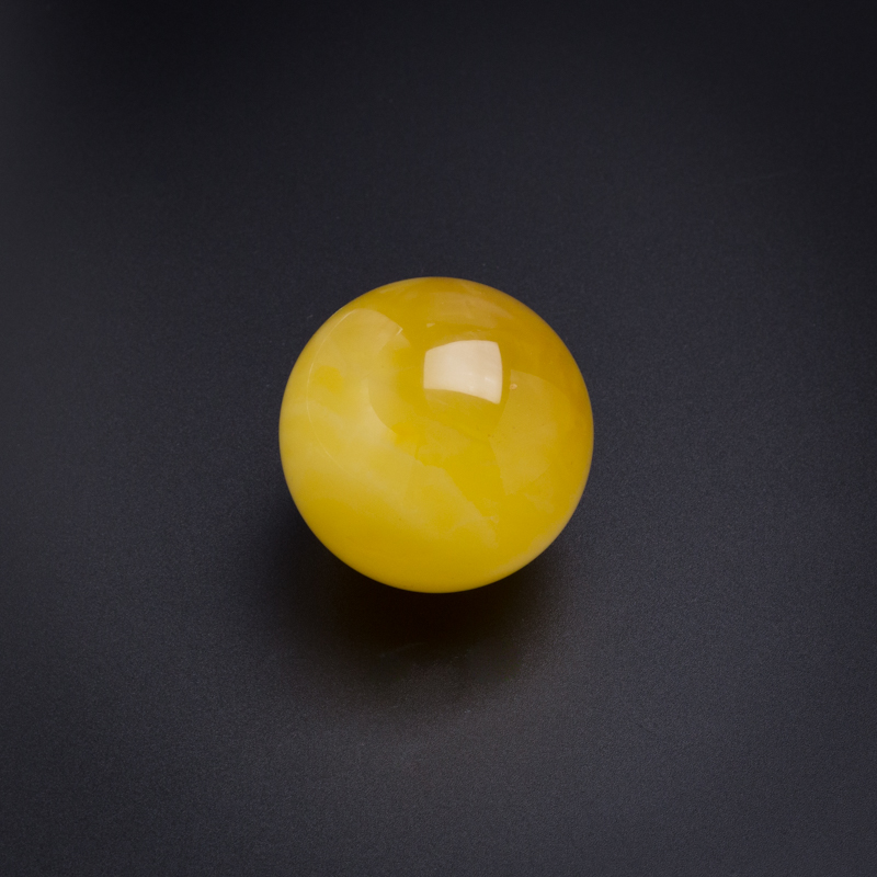 波罗的海蜜蜡大圆珠吊坠 - 红掌柜