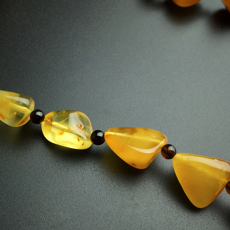 波罗的海蜜蜡随形项链-红掌柜