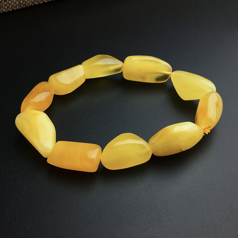 蜜蜡随形手串-红掌柜