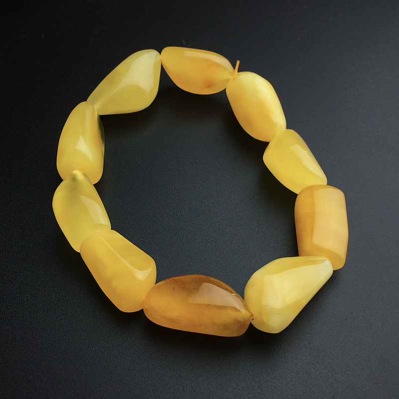 蜜蜡手串-红掌柜