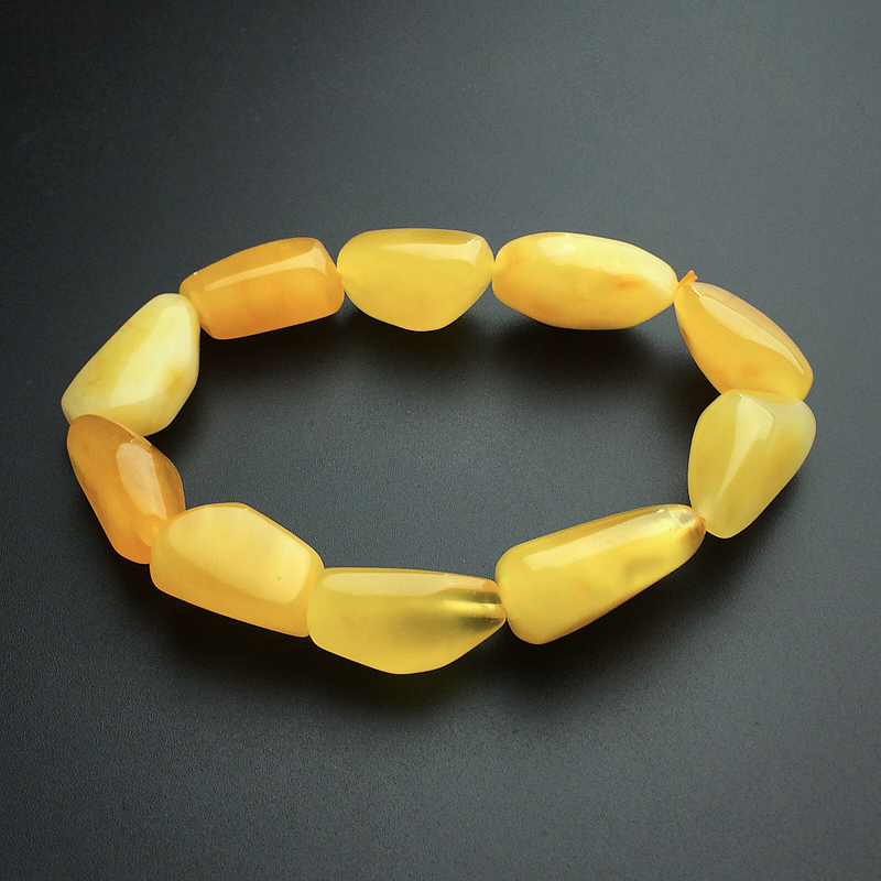 波罗的海随形蜜蜡手串-红掌柜