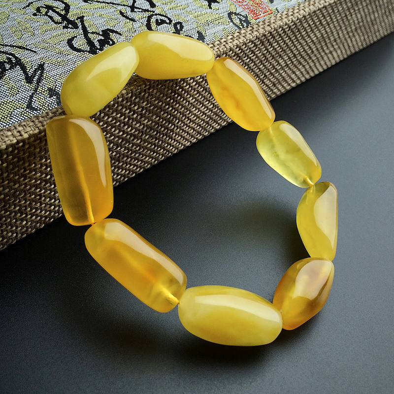 波罗的海蜜蜡随形-红掌柜