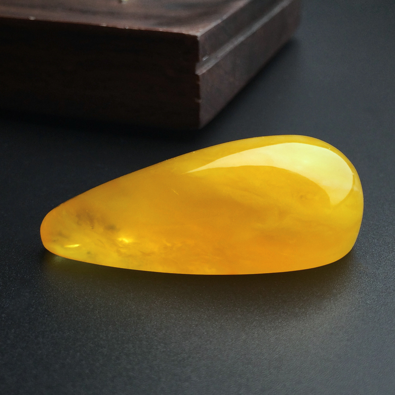 天然蜜蜡吊坠-红掌柜