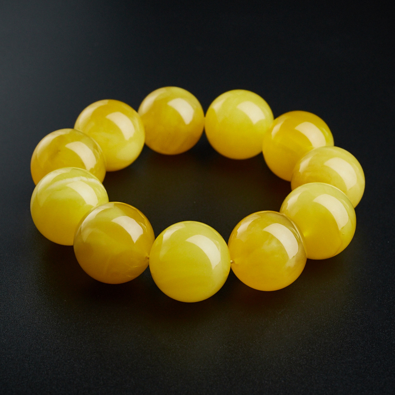 波罗的海天然蜜蜡手串-红掌柜